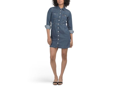 LEVIS Otto Western Square Mini Dress