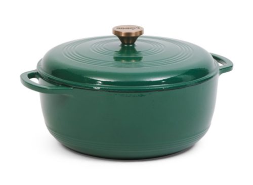 LODGE 7.5qt Enameled Cast Iron Dutch Oven