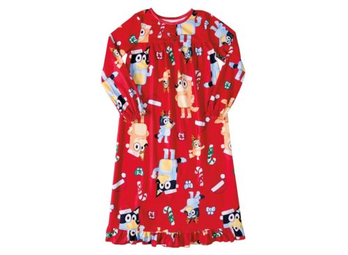 Licensed Children's Bluey Character Pajama Gown, 8