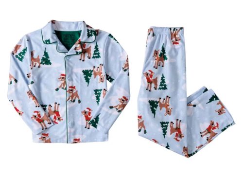 Licensed Children's Rudolph Character Pajama Set, 4/5