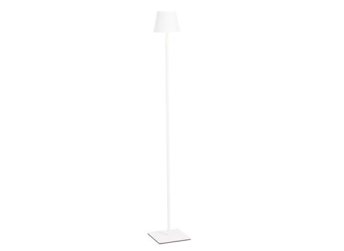MERKURY 48in 3-in-1 Fluted Shade Rechargeable Floor Lamp