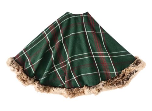 Merry Moments 48" Plaid Tree Skirt