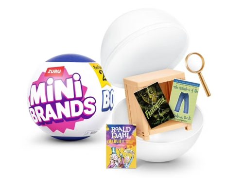 Mini Brands Mini Books S2 (Assorted) Collectible Blind Novelty and Gag Toy for Child by ZURU
