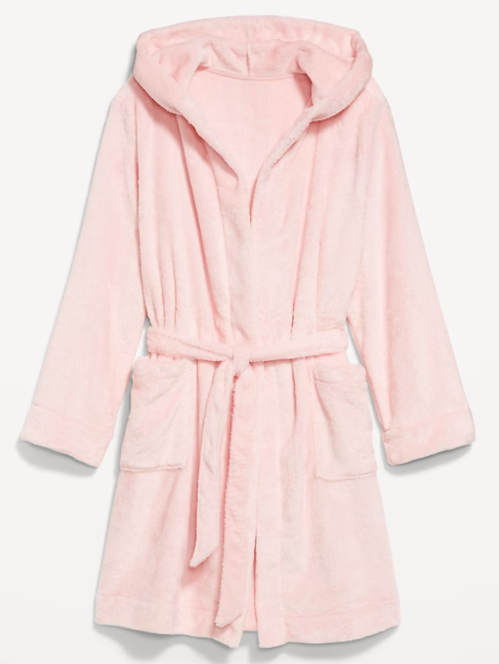 pink robe
