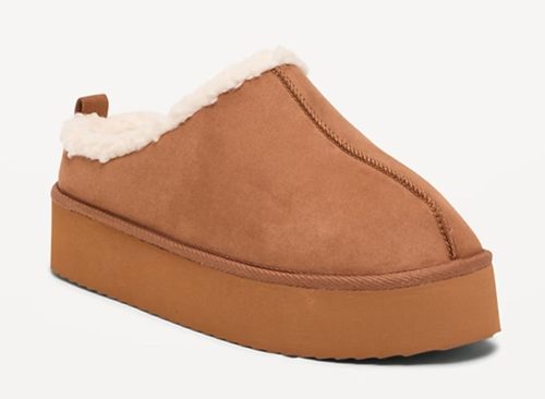 Platform Mule Slippers for Women