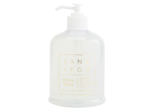SAND AND FOG 16.91oz Monochromatic Winter White Hand Soap