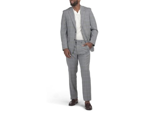 SCOTCH & SODA 2pc Plaid Modern Fit Suit