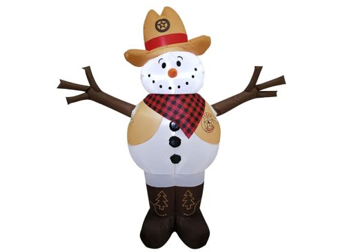 Santa's Forest Inflatable Cowboy