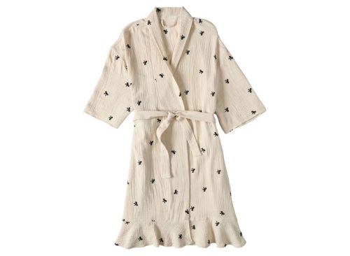 Serra Ladies Gauze Spa Robe