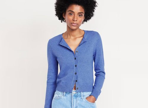SoSoft Cropped Cardigan Sweater