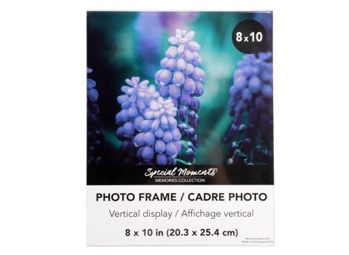 Special Moments Freestanding Borderless Vertical Plastic Photo Frame, 8x10-in.