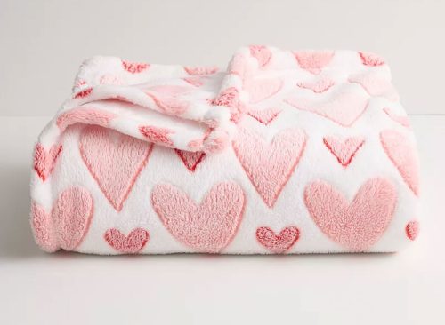 The Big One® Valentine's Day Hearts Oversized Supersoft Plush Throw