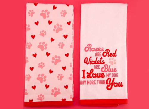 True Love 2 Piece Towel Set