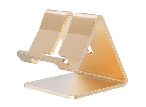 Urmust Aluminum Phone Stand for Desk | Phone Holder for iPhone 5-15 Series, Office Decor Accessory