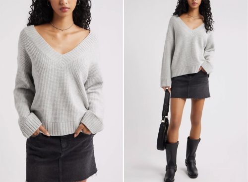 V-Neck Thermal Sweater BP