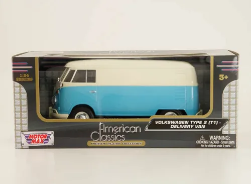 Volkswagen Blue T2 Van Die-Cast