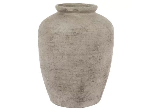 White Distressed Vase