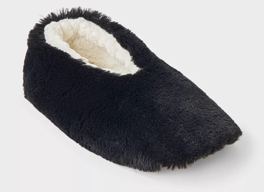 Auden Plush Faux Fur Cozy Slipper Socks