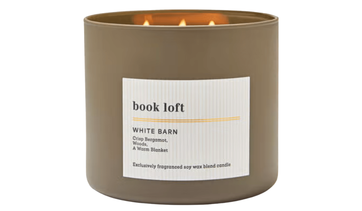 Bath & Body Works Book Loft candle