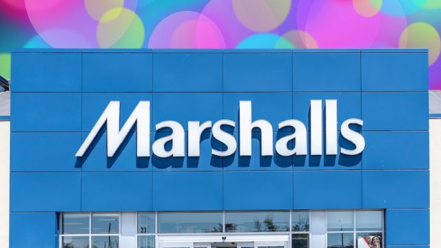 Marshalls, colored, circles, glitter, lights