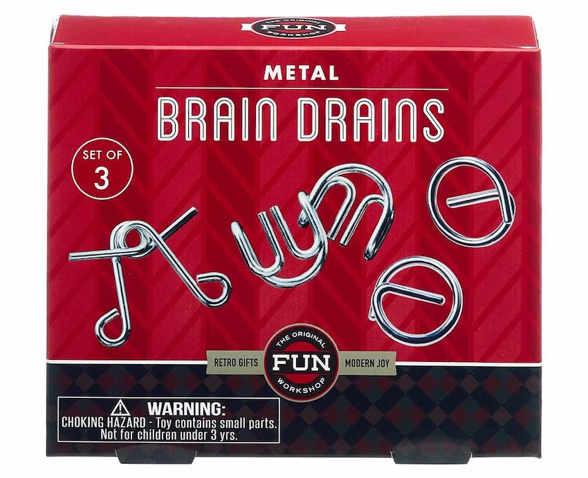 Metal Brain Drains Puzzle Game