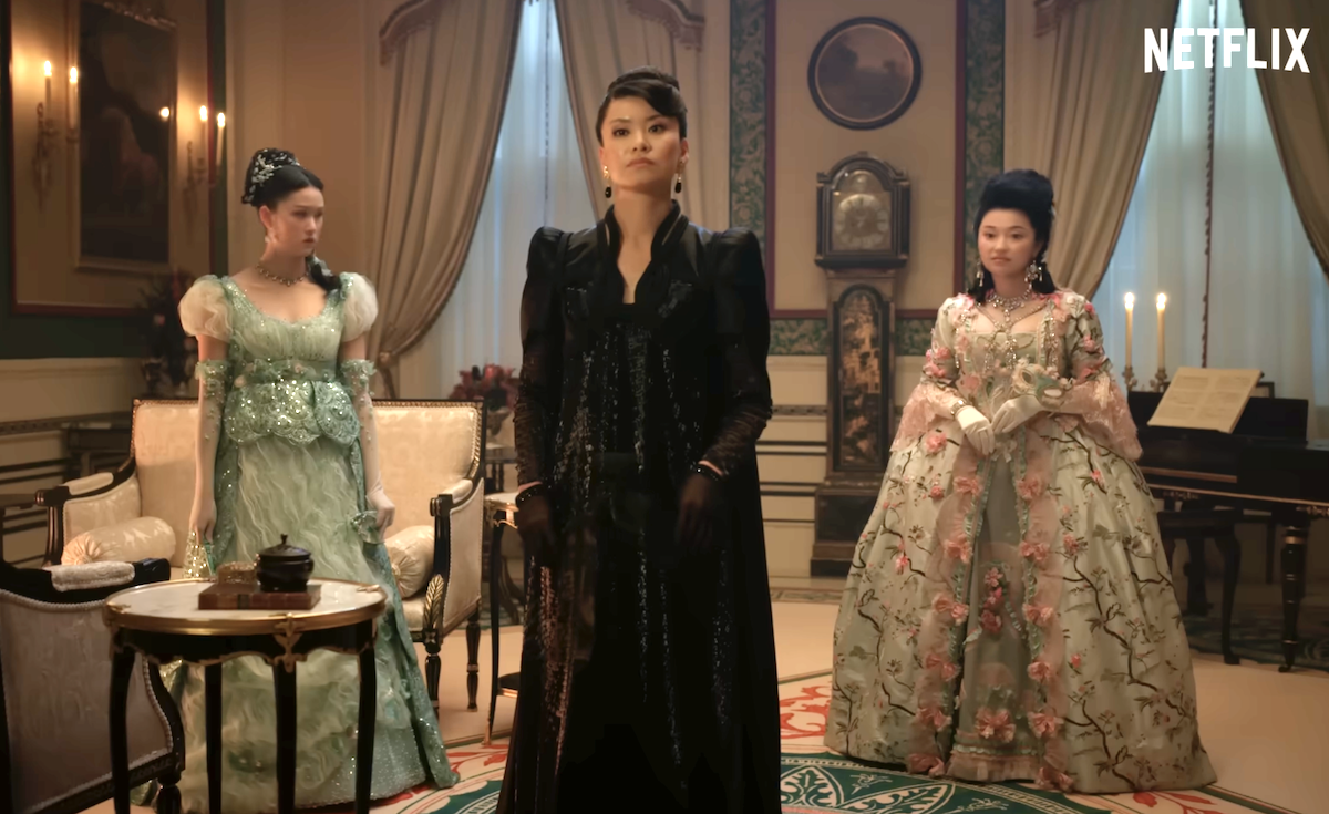 still from Bridgerton Season 4