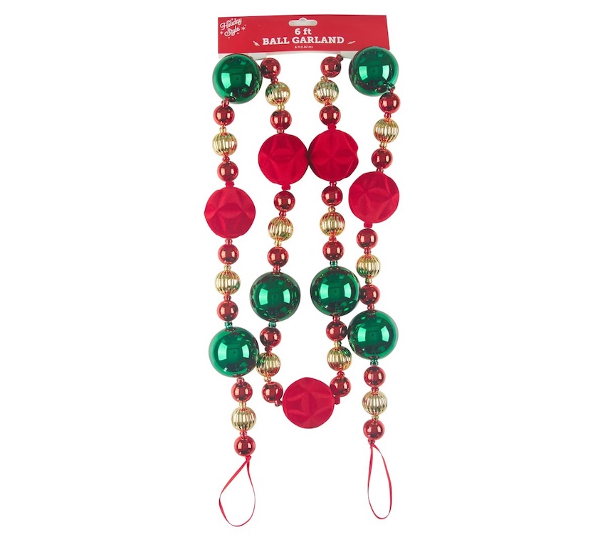 Christmas Ball Garland