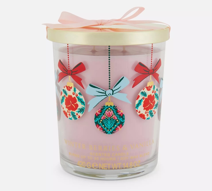 Large Scented Candle In Lidded Jar