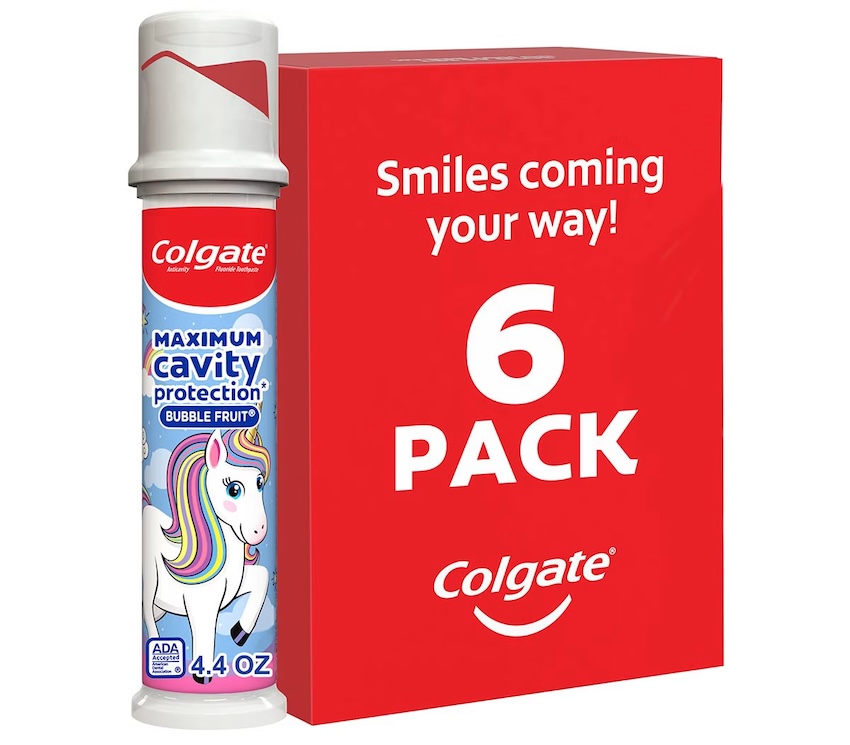 Colgate Maximum Cavity Protection Kids Toothpaste, Bubble Fruit