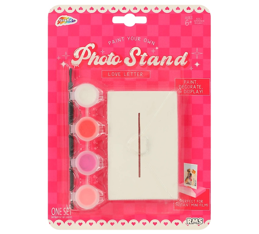 Valentine's Paint Your Own Photo Stand Set