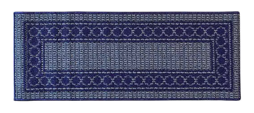 blue rug runner