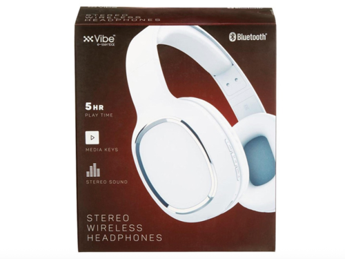 white headphones