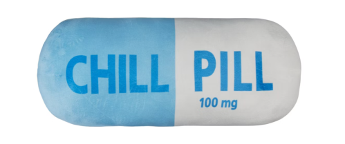 chill pill pillow