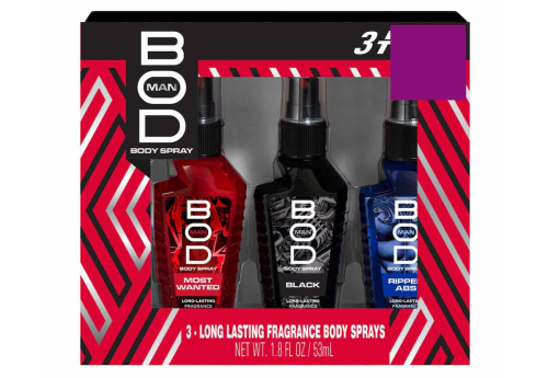 Bod body spray gift set