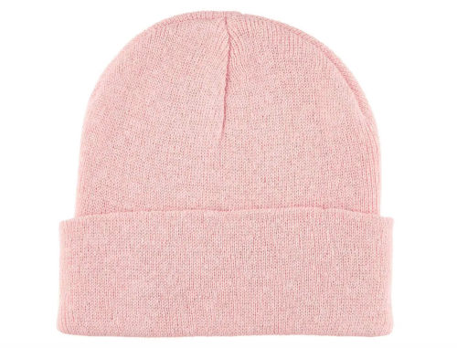 pink beanie