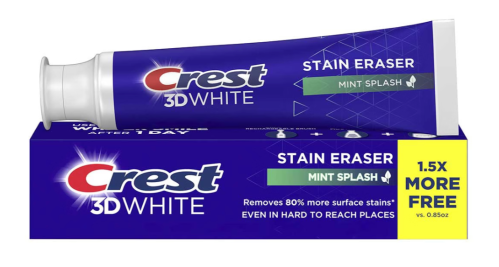 Crest White toothpaste