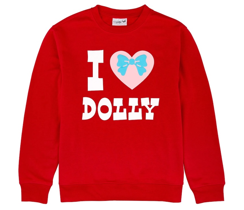 I Heart Dolly Printed Sweatshirt