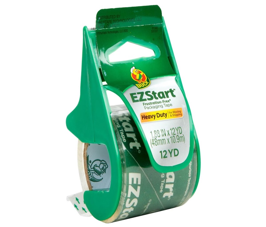 Duck EZ Start Packaging Tape with Dispenser