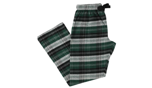 plaid flannel PJ pants