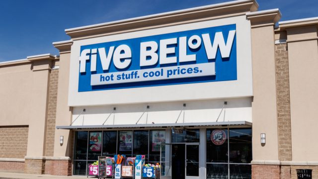 A Five Below storefront