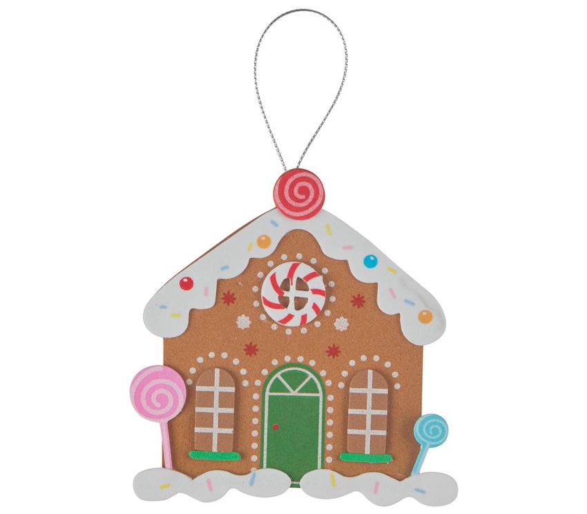 Holiday Style Christmas Foam Ornament Activity Kit