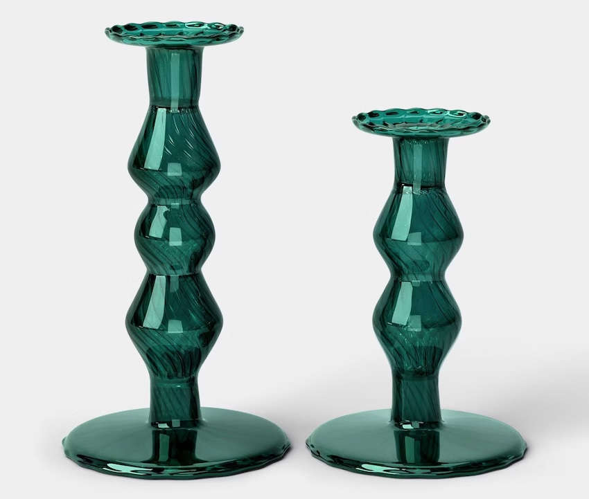 https://www.target.com/p/set-of-2-glass-christmas-taper-candle-holders-green-threshold-8482/-/A-94569134