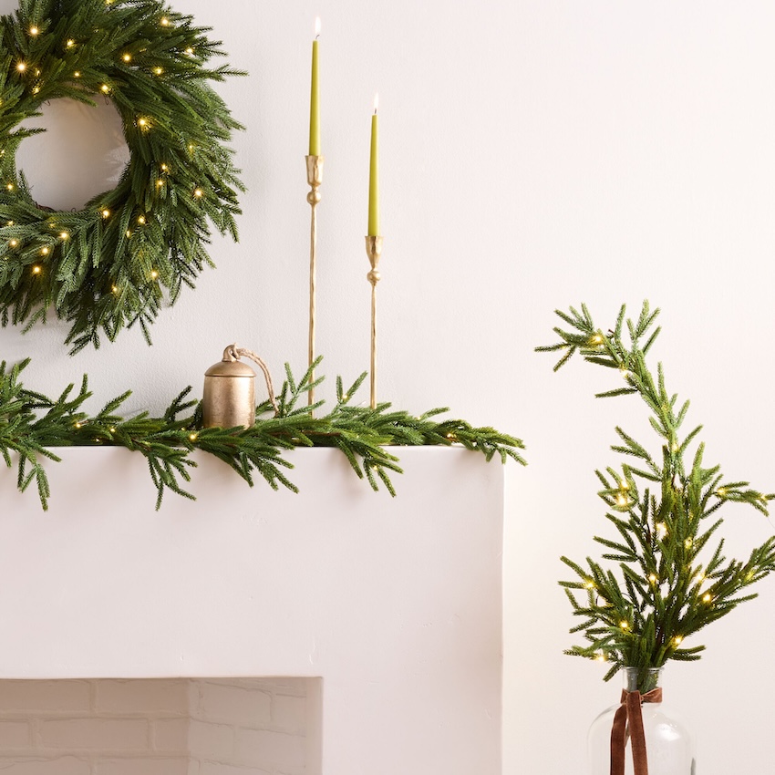 Green Faux Norfolk Pine