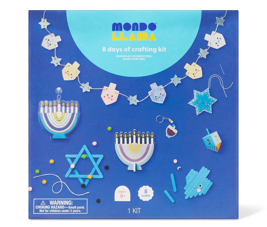 8 Days of Hanukkah Crafts Activity Kit