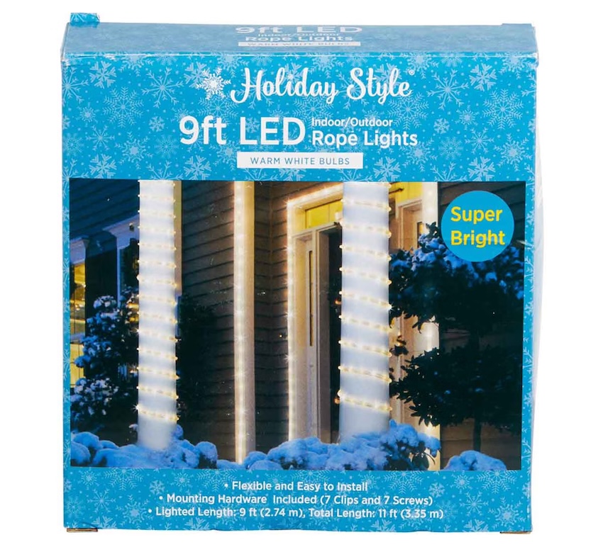 Holiday Style LED Rope Lights