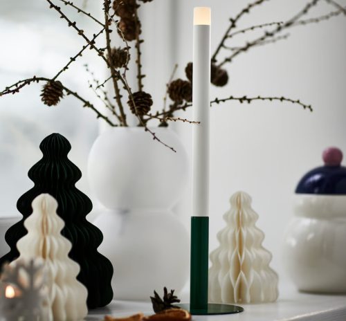 battery powered taper candle