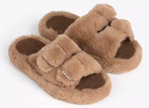 fuzzy slippers