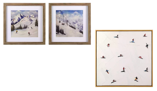 ski art prints