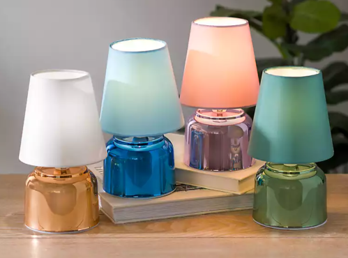colorful lamps