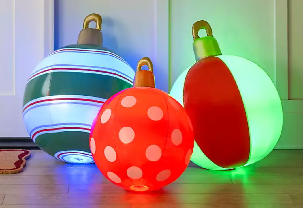 light-up ornament decorations